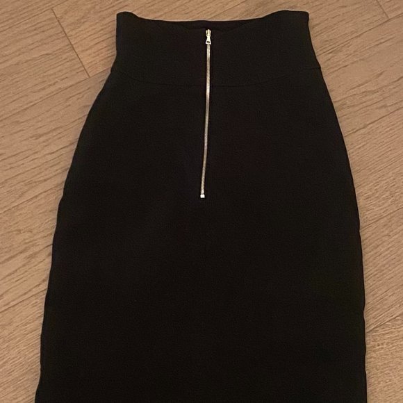 DAVID KOMA Asymmetrical Midi Skirt